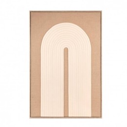 L'Oca Nera Quadro Neo Classic marrone 80 × 120 cm