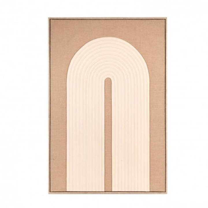L'Oca Nera Quadro Neo Classic marrone 80 × 120 cm