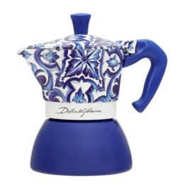 Bialetti Moka Induction Dolce&Gabbana Blu 4 tazze