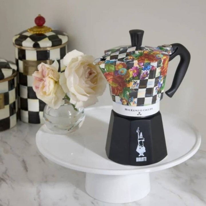 Bialetti Moka Express MacKenzie-Childs 3 tazze