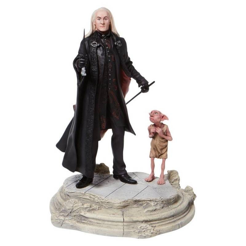 Statuetta Lucius Malefoy e Dobby - Harry Potter di Enesco