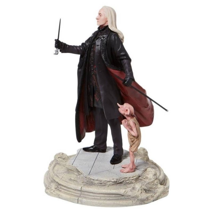 Enesco Harry Potter Lucius Malfoy e Dobby 26 cm