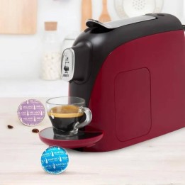 Bialetti Macchina a capsule Mignon rossa con 32 capsule