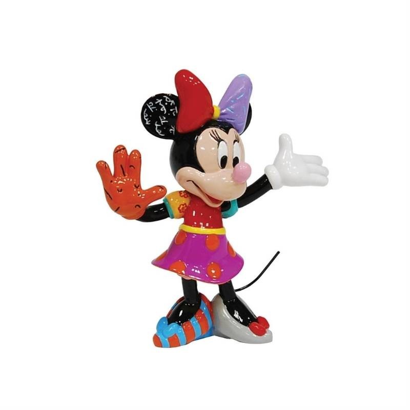 Statuetta Mini Minnie Disney by Britto – Arte Pop Colorata e Unica