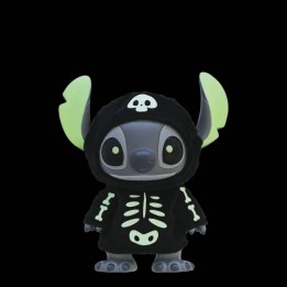 Enesco Grand Jester Stitch scheletro fosforescente