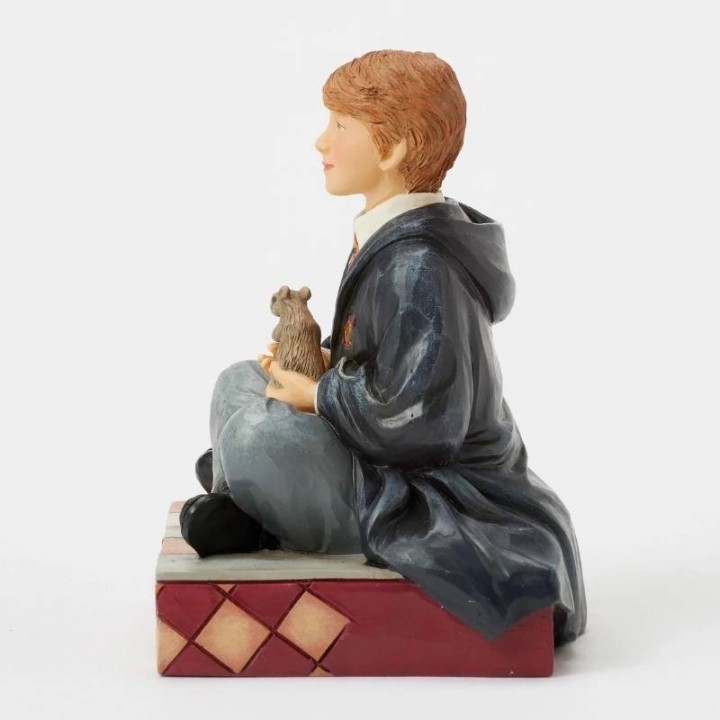 Enesco Jim Shore Ron con il ratto Crosta