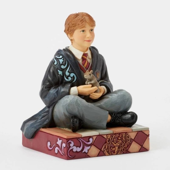 Enesco Jim Shore Ron con il ratto Crosta