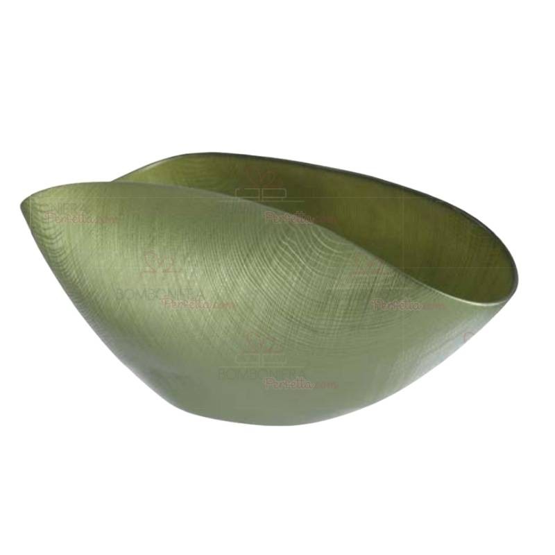 Coppetta Burano Verde Giada 20x12 cm – Onlylux