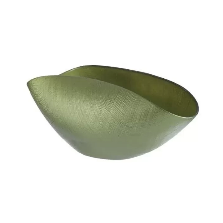 Onlylux Coppa Burano verde giada 28 × 14 cm
