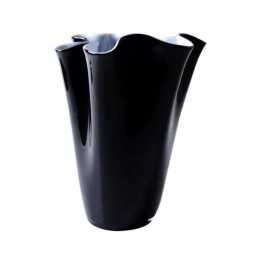 Onlylux Vaso Wave nero alto 30 cm