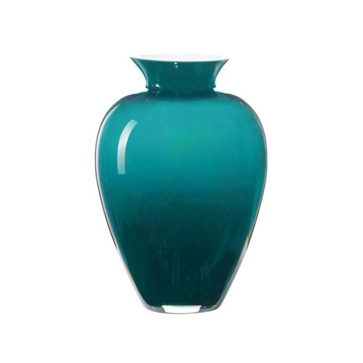 Onlylux Vaso Aurora opale e verde Baltic alto 29 cm
