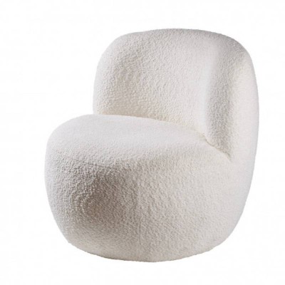 Poltroncina in Tessuto con Struttura in Legno – L’Oca Nera