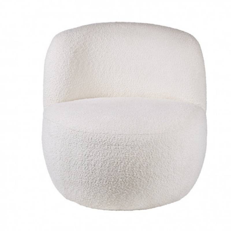 Poltroncina in Tessuto con Struttura in Legno –...