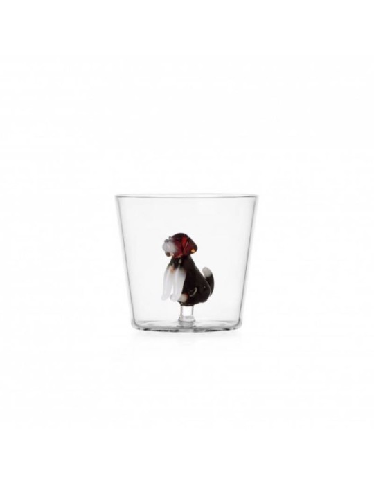 Bicchiere con English Foxhound Ichendorf Milano – Tumbler Collezione Dog