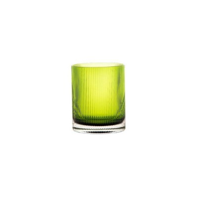 Tumbler Rigatino Livellara – Bicchiere in Vetro Verde