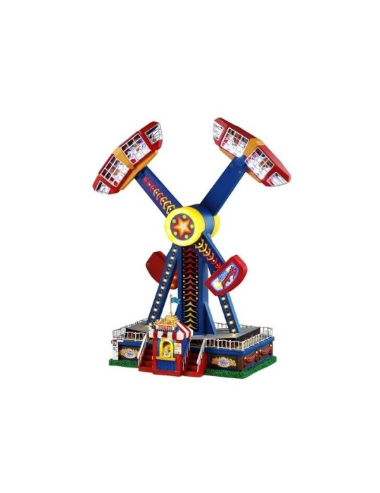 Fireball Frenzy Lemax – Giostra Illuminata in Movimento Carnival