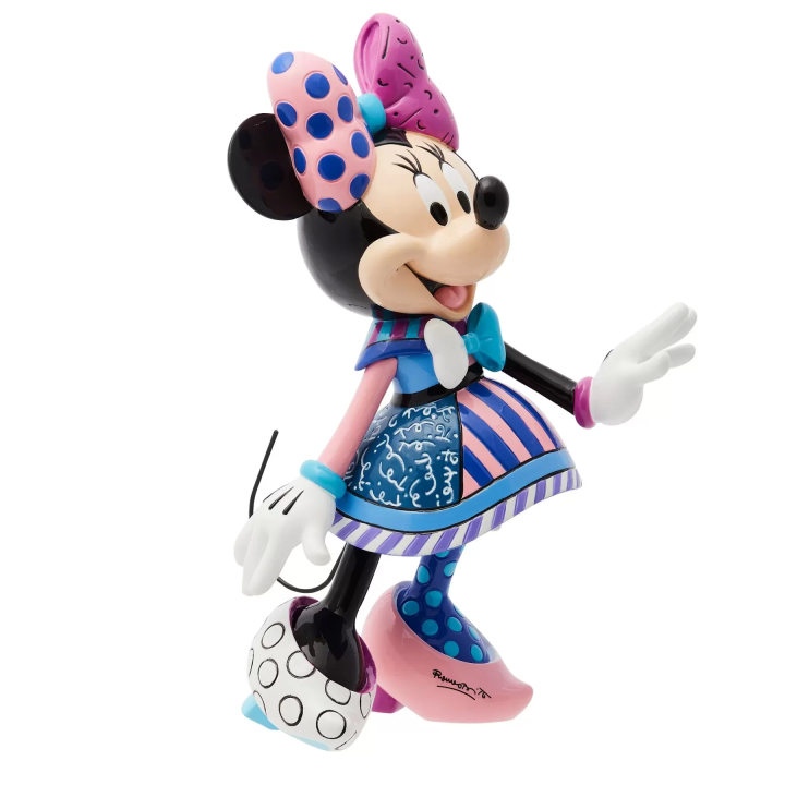 Enesco Disney by Britto Minnie Mouse blu e rosa