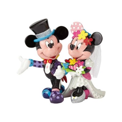 Statuetta Matrimonio Topolino e Minnie – Disney by Britto...