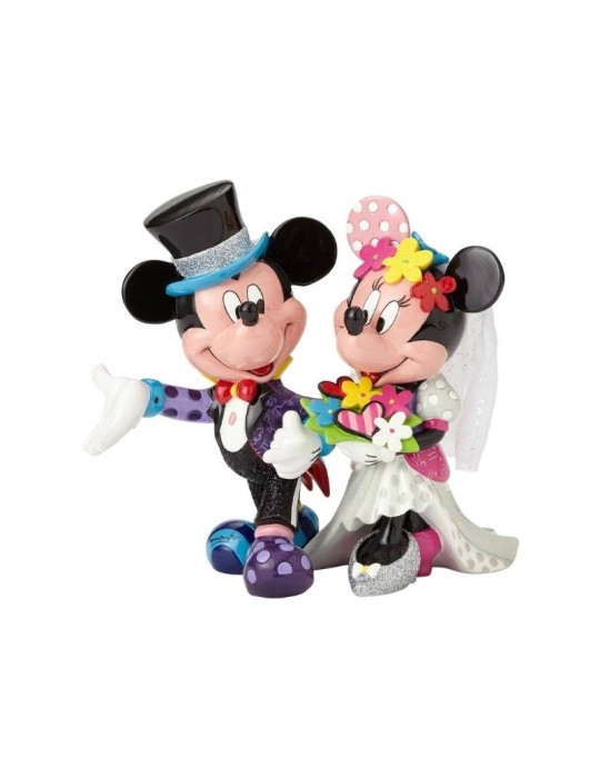 Statuetta Matrimonio Topolino e Minnie – Disney by Britto di Enesco