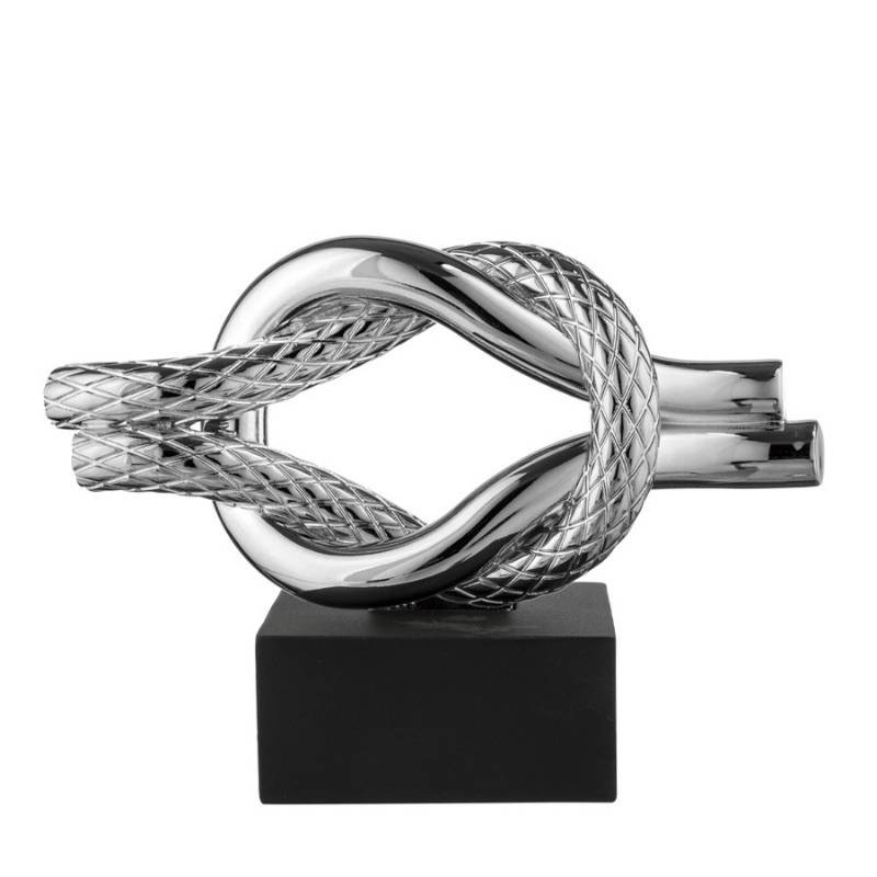 Scultura Nodo Mare Argento Bongelli – Arte e Design per l’Arredo Casa