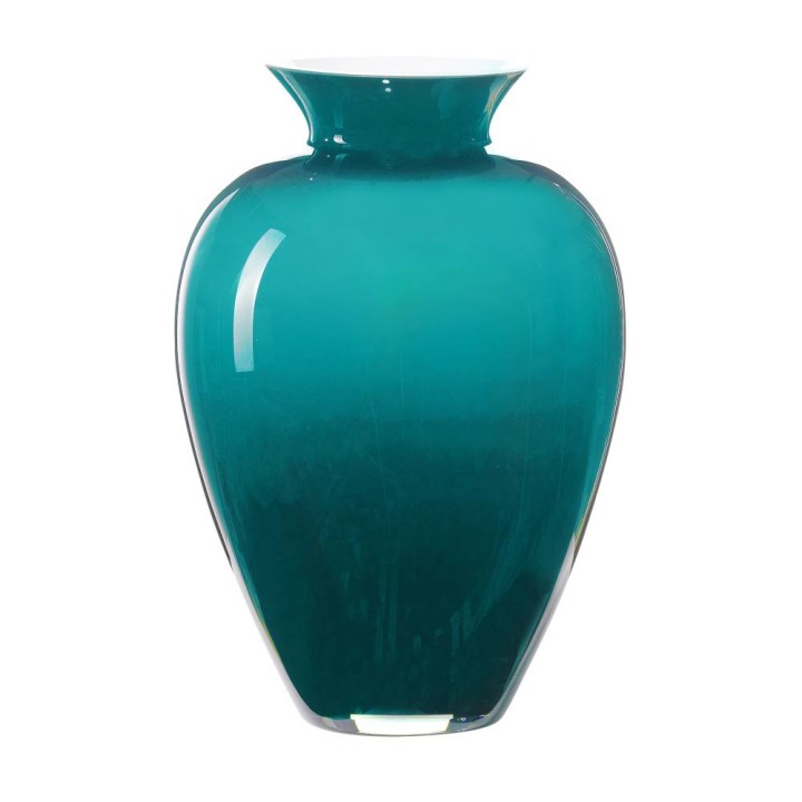 Onlylux Vaso Opale opale e verde Baltic alto 38,5 cm