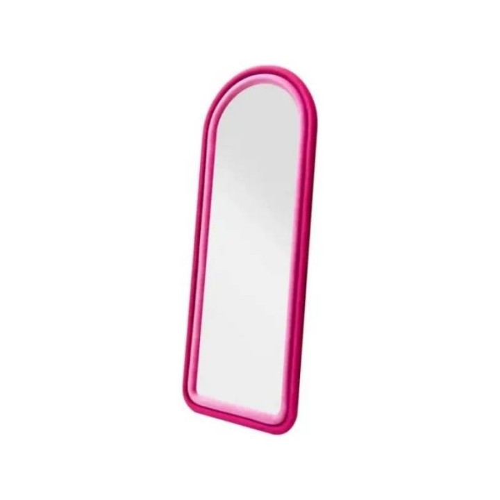 Mauro Ferretti Specchio Cloe velluto fucsia 160 cm