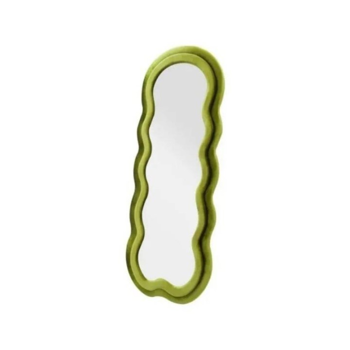 Mauro Ferretti Specchio Miki velluto verde 160 cm