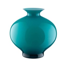 Onlylux Vaso Aurora opale e verde Baltic alto 30 cm
