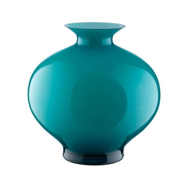Onlylux Vaso Aurora opale e verde Baltic alto 30 cm