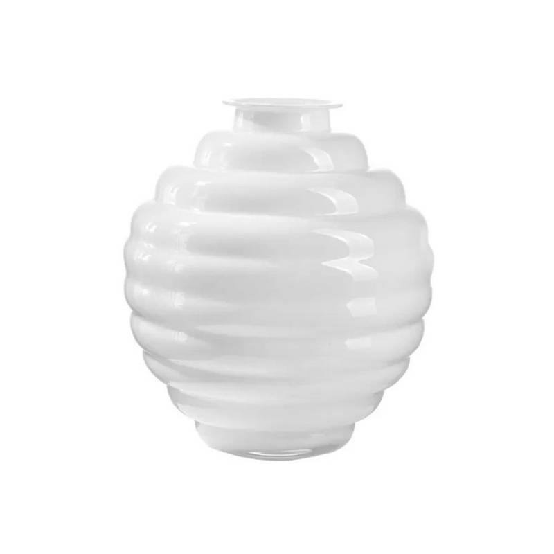 VASO ANELLI CM 31 BIANCO LATTE – Onlylux