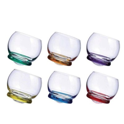 SET 6 BICCHIERI OLD FASHIONED 30 CL TROTTOLA – Onlylux