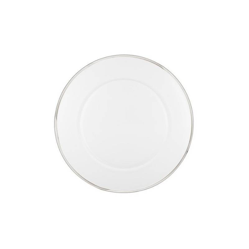 SOTTOPIATTO BASIC 32 CM FILO PLATINO – Onlylux