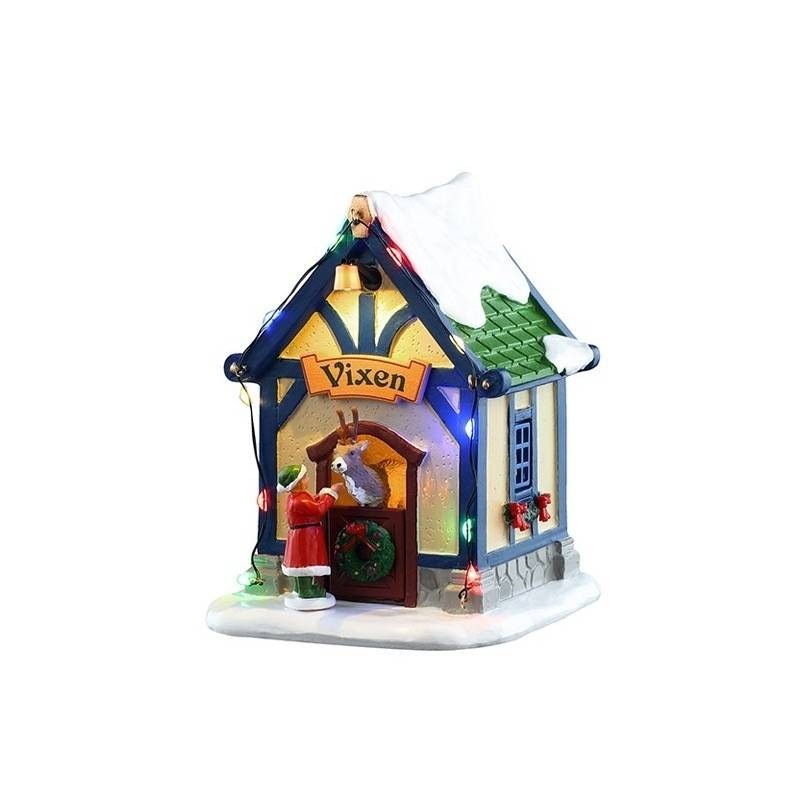 Lemax Vixen's Den (Cod. 54532) - Scena Natalizia in Resina da Collezione
