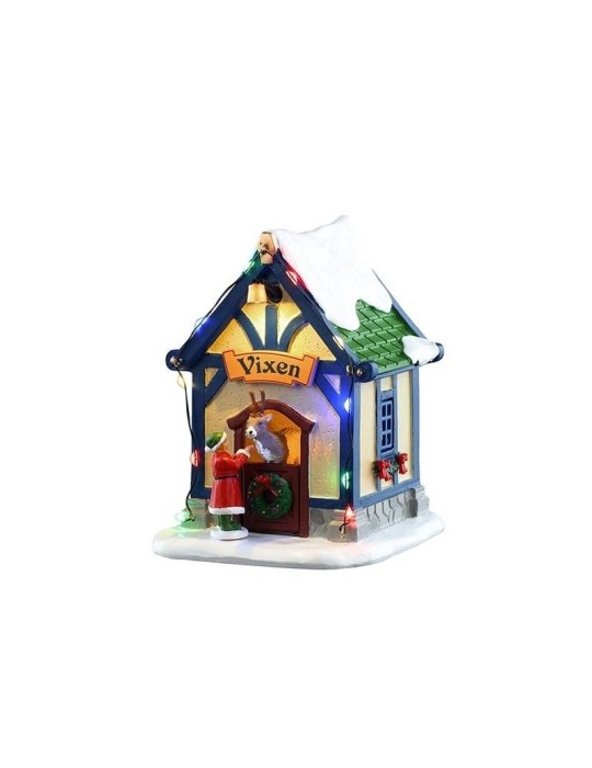 Lemax Vixen's Den (Cod. 54532) - Scena Natalizia in Resina da Collezione