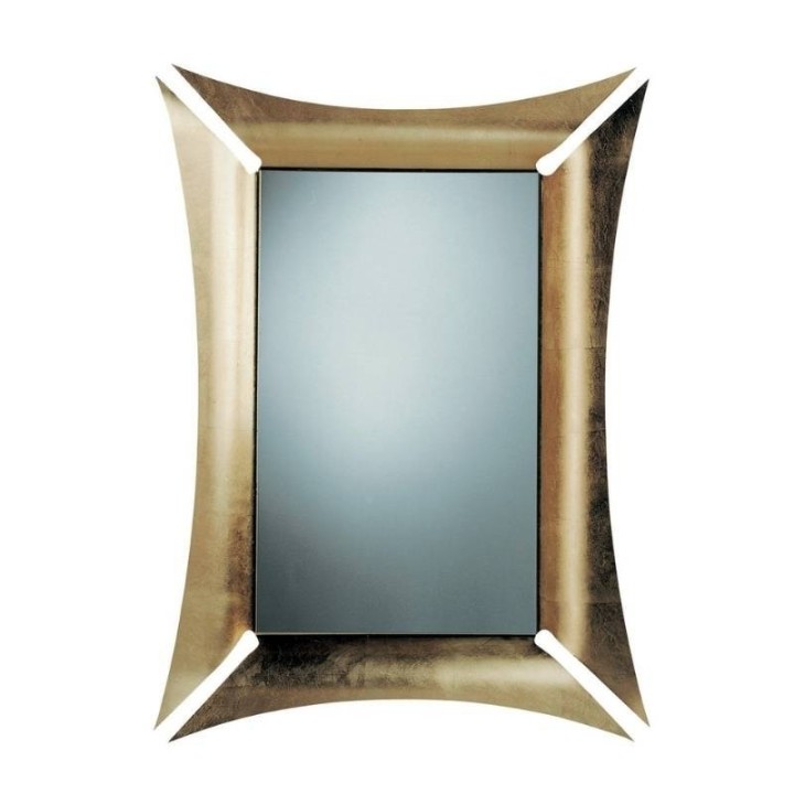 Arti e Mestieri Specchio Morgana foglia oro