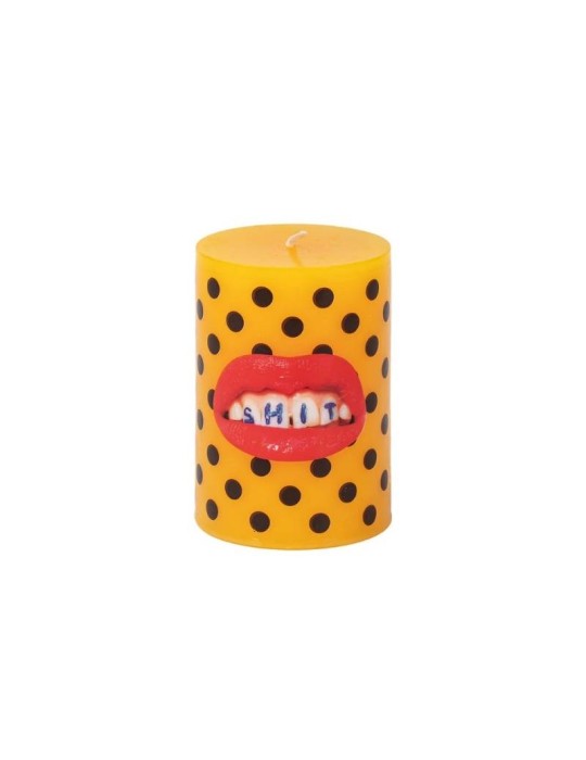 Candela Grande Toiletpaper "Shit" di Seletti | Candela in Cera Vegetale