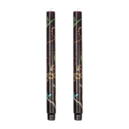 Seletti Set 2 candele a stelo Toiletpaper Snakes Black