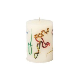 Seletti Candela grande Toiletpaper Serpenti Bianchi