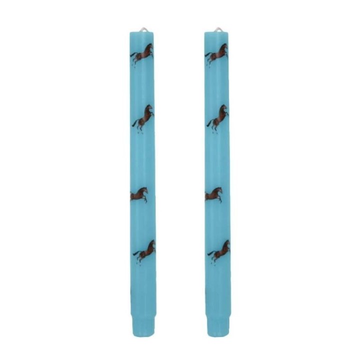 Seletti Set 2 candele a stelo Toiletpaper Horse