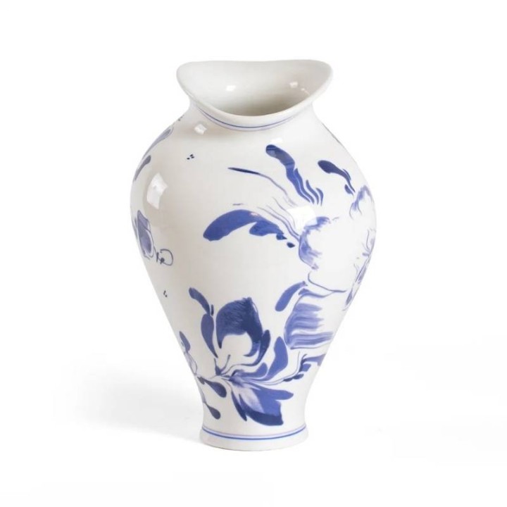 Seletti Vaso Floral Delft Classics on Acid 30 cm