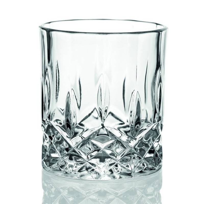 Set 4 Bicchieri IVV in Vetro Trasparente – Design Italiano