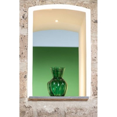 Vaso Tulipano Verde in Vetro EMO’ Italia – Collezione Aurora 2