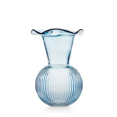 Vaso Bocca Larga Blu in Vetro EMO’ Italia – Collezione...