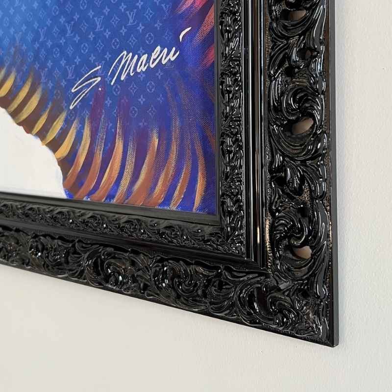 Dipinto Maradona con Cornice – Macrì