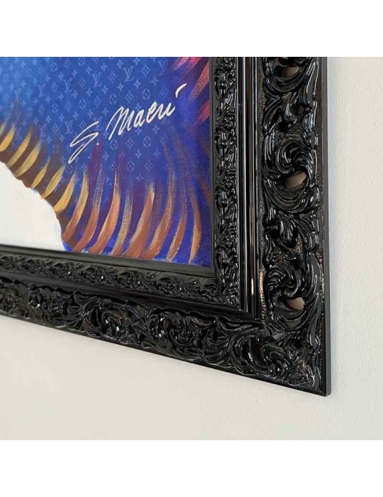 Dipinto Maradona con Cornice – Macrì