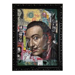 Macrì Quadro Dalí con cornice nera 62,5 × 83 cm