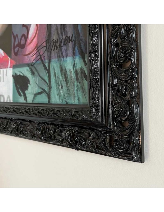 Dipinto Dalí con Cornice Nera – Macrì