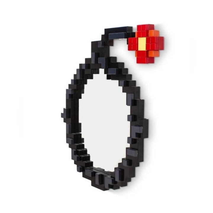 Seletti Pixel Mirror Bomb 55,5 × 60 cm