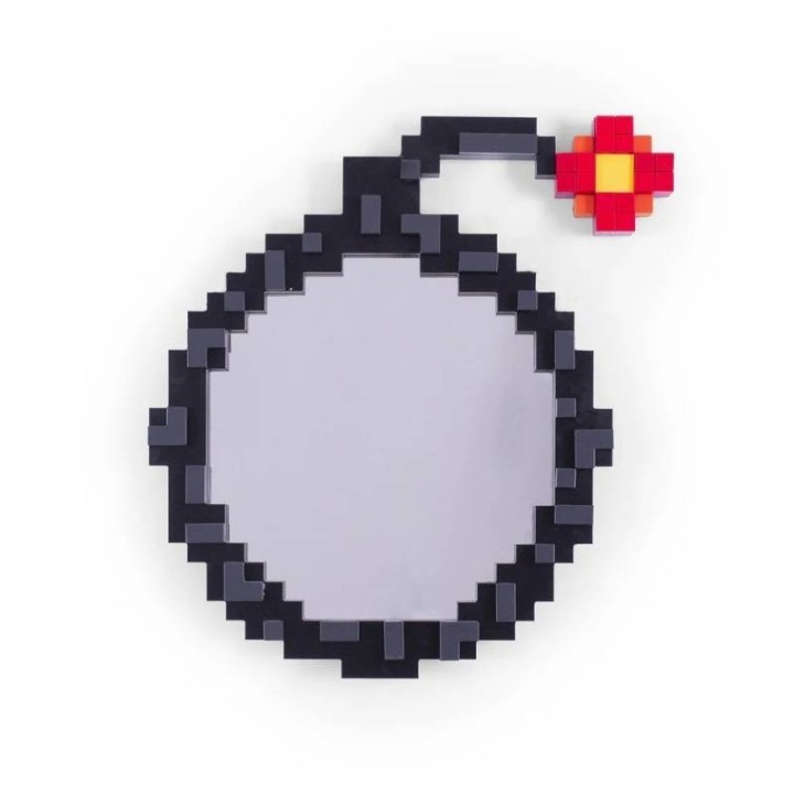 Seletti Pixel Mirror Bomb 55,5 × 60 cm