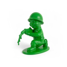 Seletti Plastic Peace soldatino verde